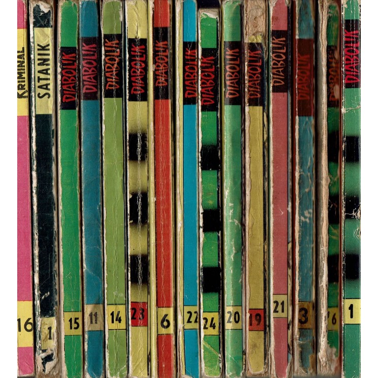 Diabolik  24 prima serie SODIP l'assassino dai 1000 volti ed. Astorina BO12