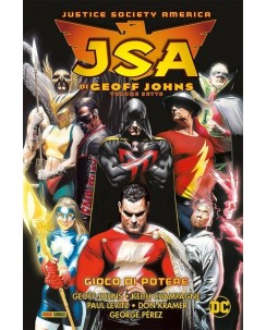 JSA 7 gioco di potere di Geoff Johns NUOVO cartonato ed. Panini Comics FU51