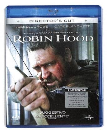 BLU-RAY Robin Hood director's cut ITA usato ed. Universal B52