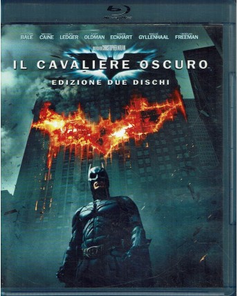 BLU-RAY Il cavaliere oscuro 2 dischi ITA usato ed. Warner Bros B52