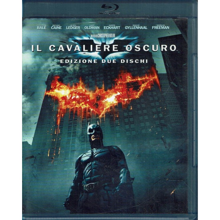 BLU-RAY Il cavaliere oscuro 2 dischi ITA usato ed. Warner Bros B52