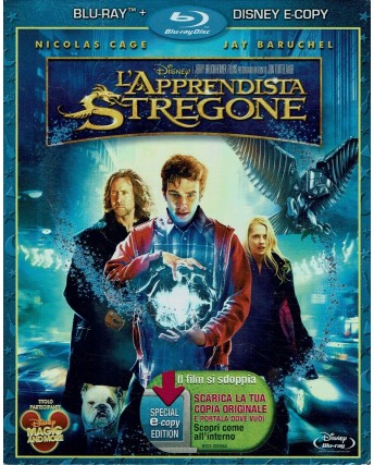 BLU-RAY L'apprendista stregone ITA usato ed. Disney B51