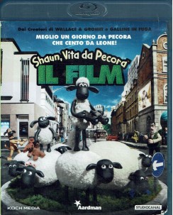 BLU-RAY Shaun vita da pecora il film ITA usato ed. Koch Media B51