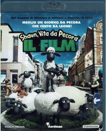 BLU-RAY Shaun vita da pecora il film ITA usato ed. Koch Media B51