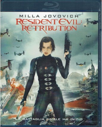 BLU-RAY Resident Evil retribution ITA usato ed. Sony Pictures B51