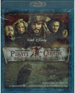 BLU-RAY Pirati dei Caraibi ai confini del mondo ITA usato ed. Disney B52