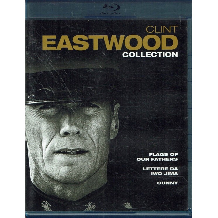 BLU-RAY Clint Eastwood collection 3 film ITA usato ed. Warner Bros B40