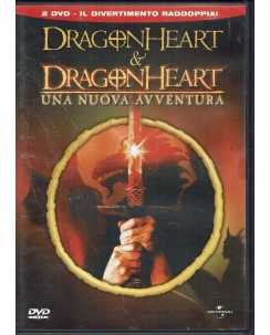 DVD Dragon heart e dragon heart nuova avventura ITA usato ed. Universal B40