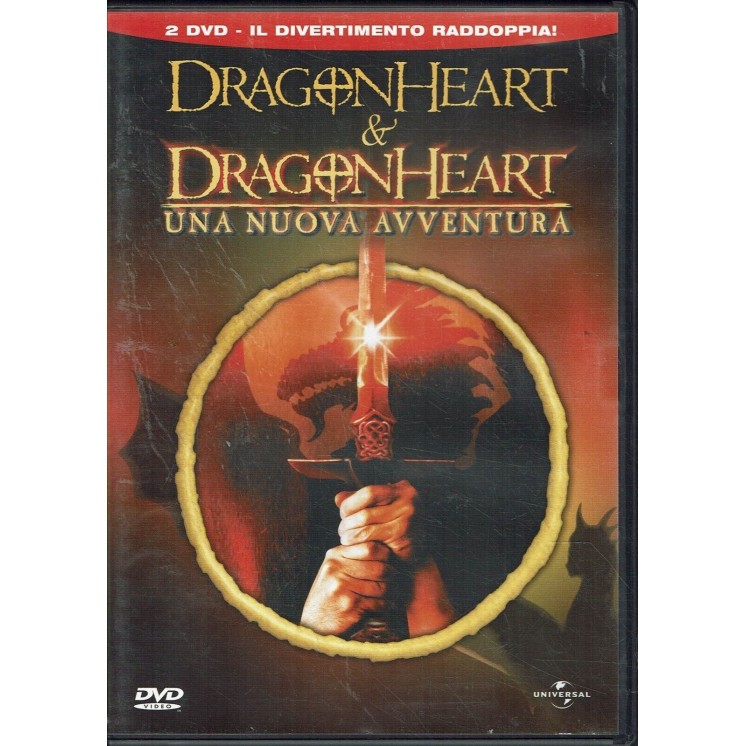 DVD Dragon heart e dragon heart nuova avventura ITA usato ed. Universal B40