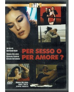 DVD Per sesso o per amore? ITA usato ed. BIM B53