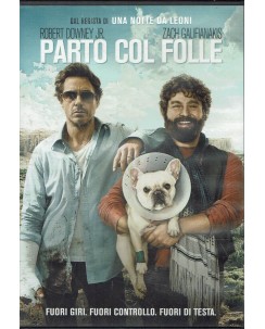 DVD Parto col folle ITA usato ed. Warner Bros B49