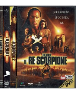 DVD Il re scorpione 1/4 ITA usato ed. Universal B29