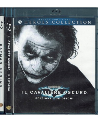 BLU-RAY Il cavaliere oscuro 1/3 ITA usato ed. Warner Bros B37