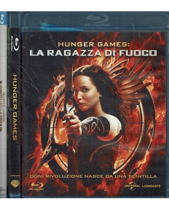 BLU-RAY Hunger games 1/3 ITA usato ed. Universal B37