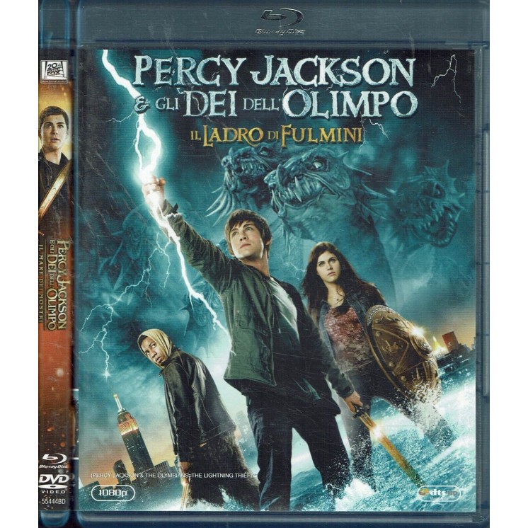 BLU-RAY Percy Jackson 1/2 ITA usato ed. 20th Century Fox B37