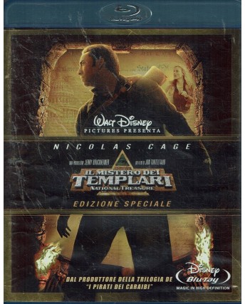 BLU-RAY Il mistero dei templari edizione speciale ITA usato ed. Disney B49