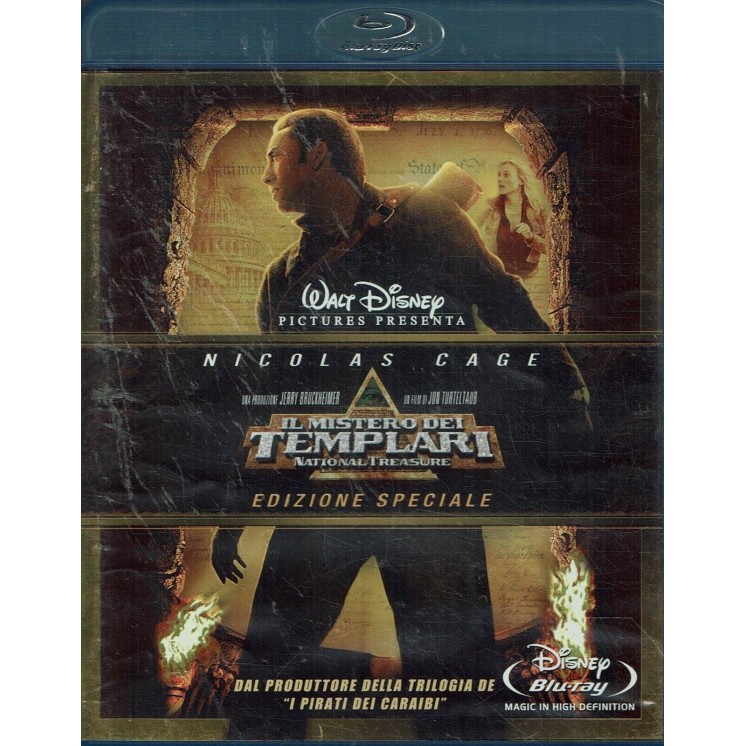 BLU-RAY Il mistero dei templari edizione speciale ITA usato ed. Disney B49