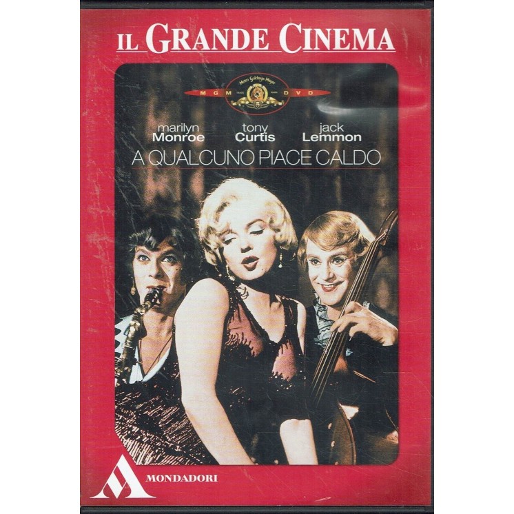 DVD Il grande cinema : a qualcuno piace caldo ITA usato ed. Mondadori B49