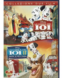 DVD La carica dei 101/la carica dei 101 II ITA usato ed. Disney B49