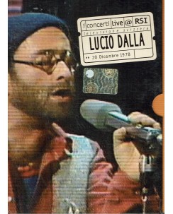 DVD Lucio Dalla live 20 dicembre 1978 ITA usato ed. RSI B50