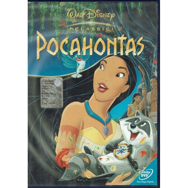 DVD Pocahontas (1995) I CLASSICI WALT DISNEY ITA NUOVO B49
