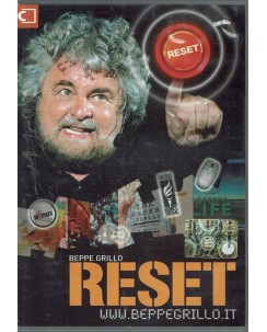 DVD Reset con Beppe Grillo ITA usato ed. Casaleggio Associati B53