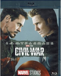 BLU-RAY Civil War Capitan America ITA usato ed. Marvel Studios B54