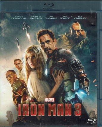 BLU-RAY Iron man 3 ITA usato ed. Paramount B54