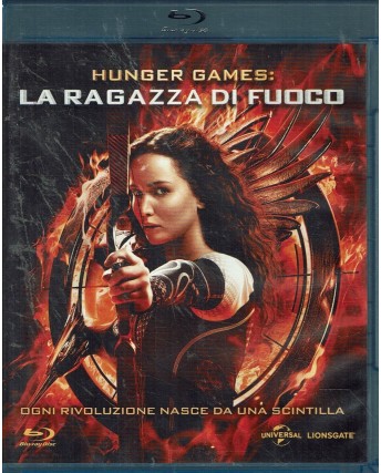 BLU-RAY Hunger games la ragazza di fuoco ITA usato ed. Universal B54