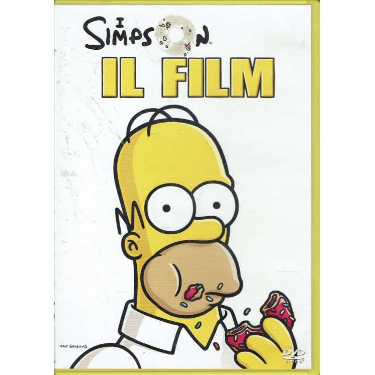 DVD I Simpson il film ITA usato ed. 20th Century Fox B54