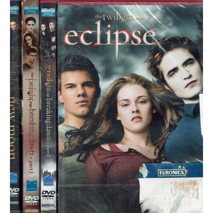 DVD The twilight saga seq. 1/4 ITA usato ed. Eagle Pictures B32