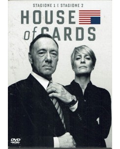 DVD House of cards stagione 1-2 completa ITA usato ed. Sony Pictures B45