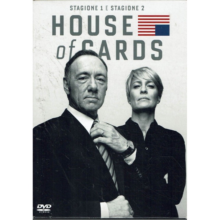 DVD House of cards stagione 1-2 completa ITA usato ed. Sony Pictures B45
