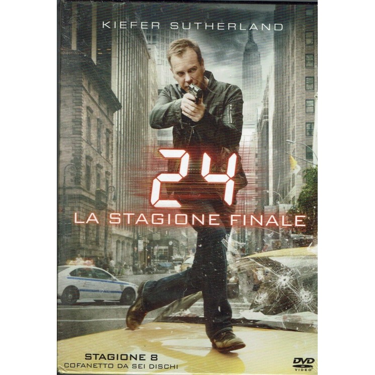 DVD 24 stagione 8 completa ITA nuovo ed. 20th Century Fox B51