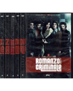 DVD Romanzo criminale serie completa 1/6 ITA usato ed. Media Company Play B39