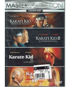 DVD Master collection Karate Kid 4 film ITA nuovo B53