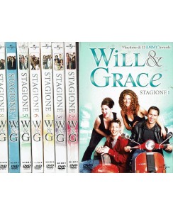 DVD Will e Grace 8 stagioni complete ITA usato ed. Universal B50