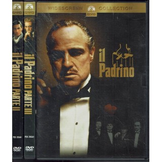 DVD Il padrino I-II-III ITA usato ed. Widescreen B54