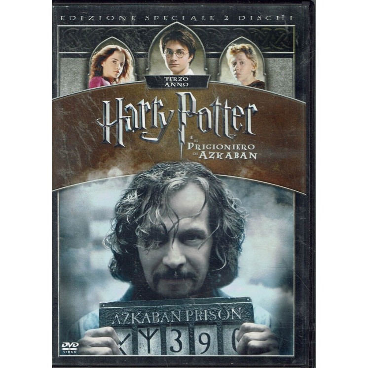 DVD Harry Potter e prigioniero Azkaban EDITORIALE ITA usato ed. Warner Bros B53