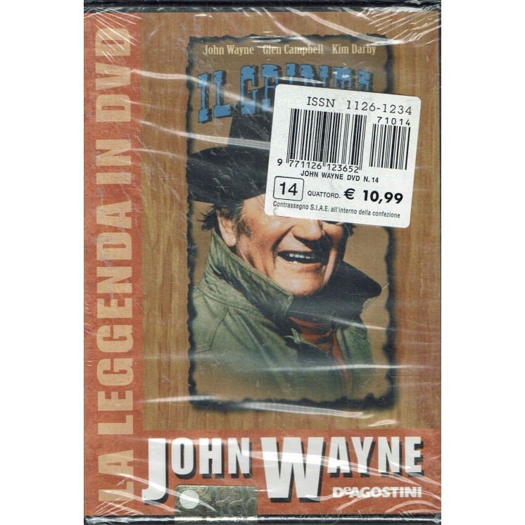 DVD La leggenda in dvd : il grinta EDITORIALE ITA nuovo ed. DeAgostini B53