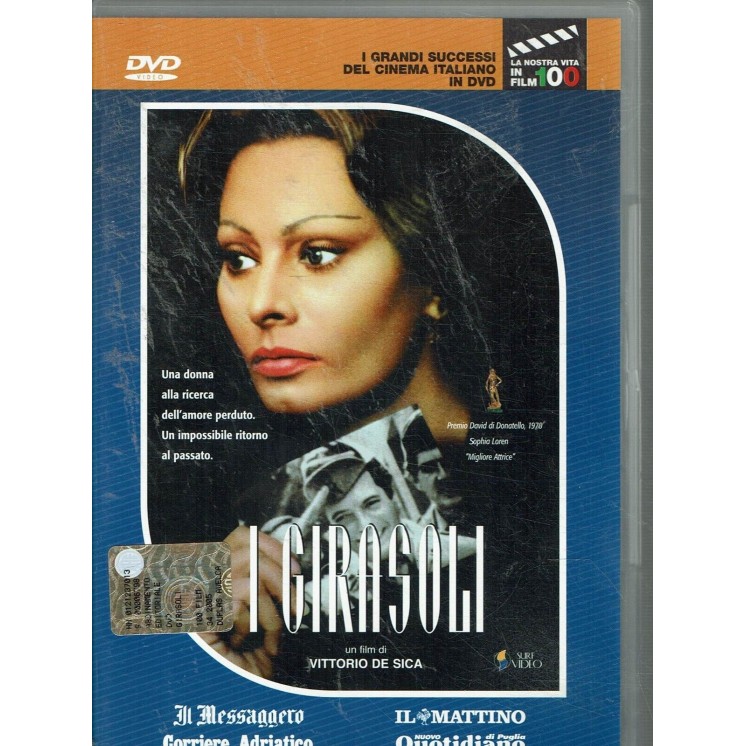 DVD I girasoli EDITORIALE ITA usato B51