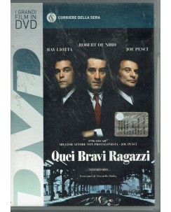 DVD Quei bravi ragazzi EDITORIALE ITA usato ed. Corriere della Sera B51