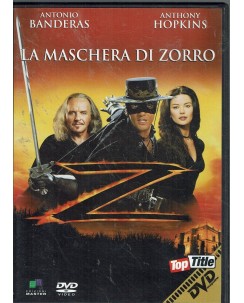 DVD La maschera di Zorro EDITORIALE ITA usato ed. Top Title B51