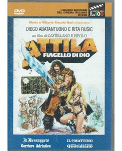 DVD Attila flagello di Dio EDITORIALE ITA usato B54