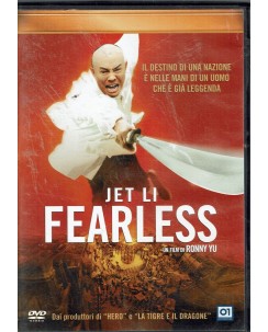 DVD Fearless EDITORIALE ITA usato ed. 01 Distribution B51