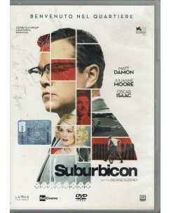 DVD Suburbicon EDITORIALE ITA usato ed. 01 Distribution B51