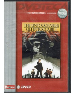 DVD The untouchables EDITORIALE ITA usato ed. Panorama B51