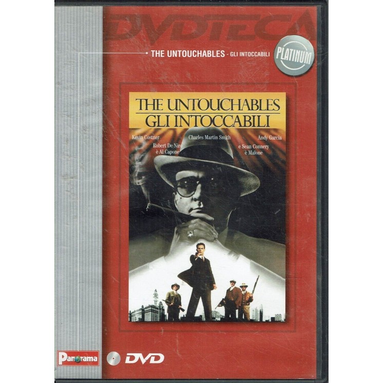 DVD The untouchables EDITORIALE ITA usato ed. Panorama B51