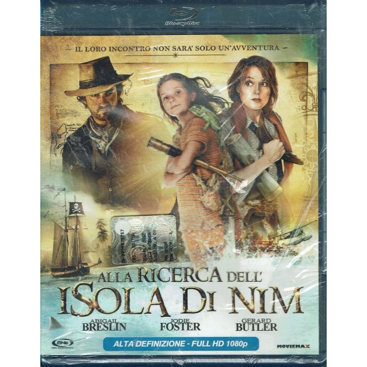 BLU-RAY Alla ricerca dell'isola di Nim EDITORIALE ITA nuovo ed. MHE B52