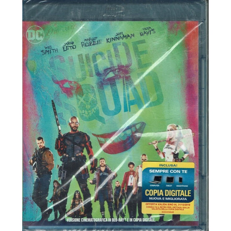 BLU-RAY Suicide squad ITA nuovo ed. Warner Bros B52